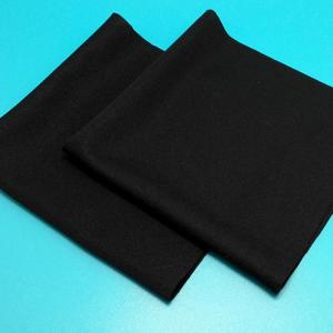 essuie-glaces en polyester noir